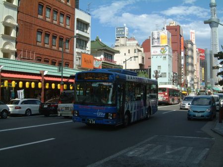 スカイツリーシャトル 上野・浅草線(2)/2012.8.13