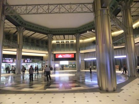 復原工事完成直前の東京駅丸の内駅舎(7)/2012.9.30