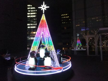 Suicaペンギンのクリスマスイルミネーション(1)/2012.12.7