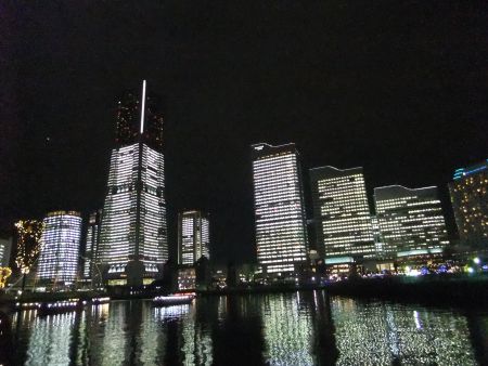 TOWERS Milight ～みなとみらいのオフィス全館点灯～ 2012/汽車道より/2012.12.21