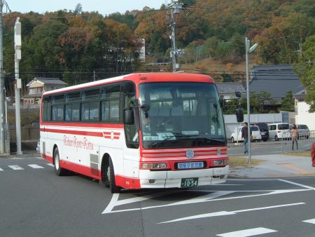 京阪京都交通 園部・美山周遊バス(1)/園部駅前/2011.11.27