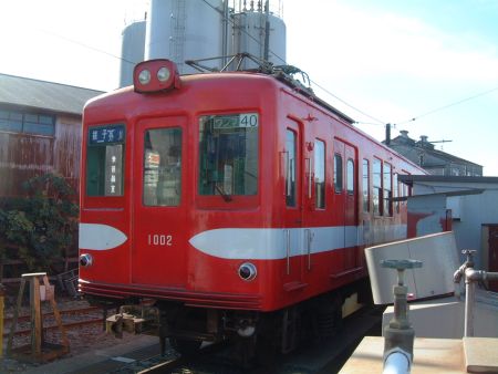 銚子電鉄 1000形 1002号車(1)/仲ノ町駅/2012.1.8