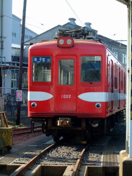 銚子電鉄 1000形 1002号車(3)/仲ノ町駅/2012.1.8