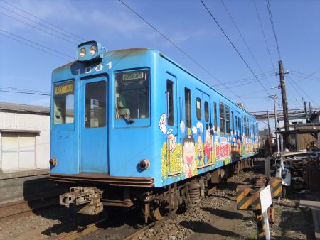 銚子電鉄 1000形 1001号車(2)/仲ノ町駅/2012.1.8