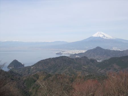 伊豆の国パノラマパークから眺める富士山/2013.1.5