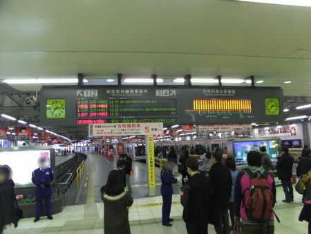 東急東横線 渋谷駅(2)/2013.3.3