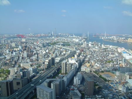 ホテル大阪ベイタワーからの眺め(1)/2013.4.28