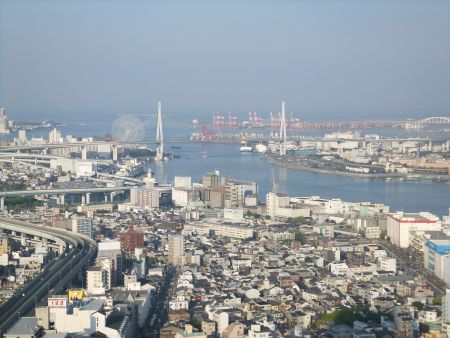 ホテル大阪ベイタワーからの眺め(2)/2013.4.28