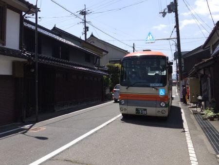 天空バス(2)/竹田駅バス停/2013.4.28