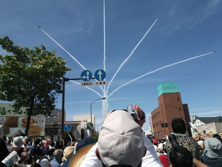 ブルーインパルス展示飛行 in 東北六魂祭2013福島(4)/2013.6.1