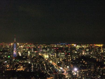 東京タワー「ドラえもんブルー・スペシャルライトアップ」(2)／2013.7.19