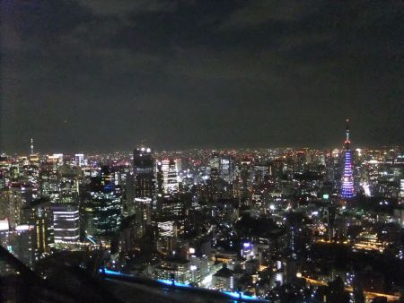東京タワー「ドラえもんブルー・スペシャルライトアップ」(3)／2013.7.19