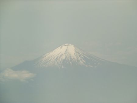 飛行機から望む富士山(1)/2013.5.25