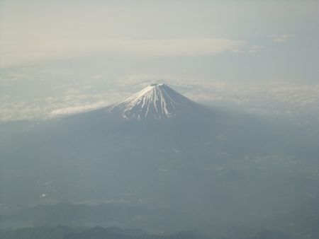 飛行機から望む富士山(3)/2013.5.25