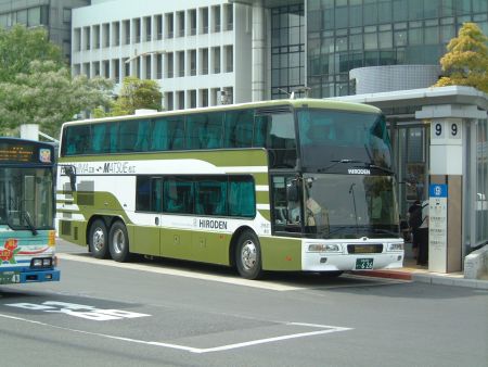 広島電鉄 高速バス 広島－松江線/松江駅前/2013.5.25