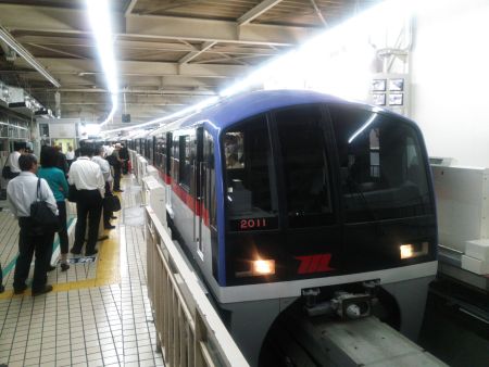 東京モノレール 2000形/浜松町駅/2014.9.17