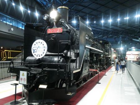 鉄道博物館(3)／ヒストリーゾーンのC57 135／2014.10.3