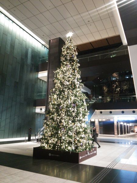 OOTEMORIのクリスマスツリー/2014.12.21