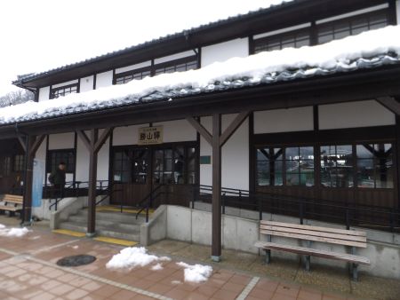 えちぜん鉄道 勝山駅(2)/2015.3.14