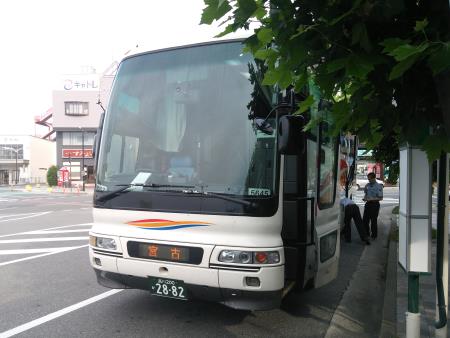 高速バス BEAM-1号 宮古行き/宮古駅/2015.7.3