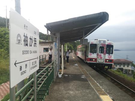 三陸鉄道 堀内駅(1)/2015.7.4