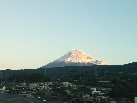 東海道新幹線から眺める富士山(1)/2015.11.28
