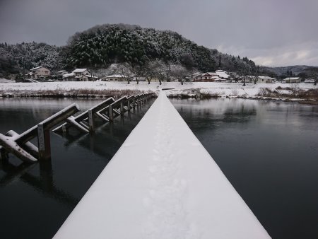 雪の願い橋(1)/2017.1.16