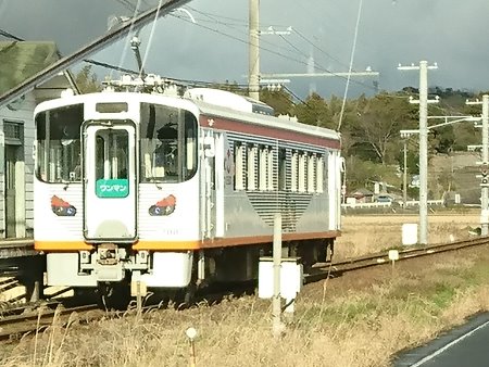 一畑電車 7000系(2)/2017.1.16