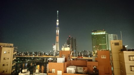 東京スカイツリー ライトアップ「幟（のぼり）」(1)/2017.5.19