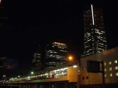 在りし日の東急桜木町駅とランドマークタワー