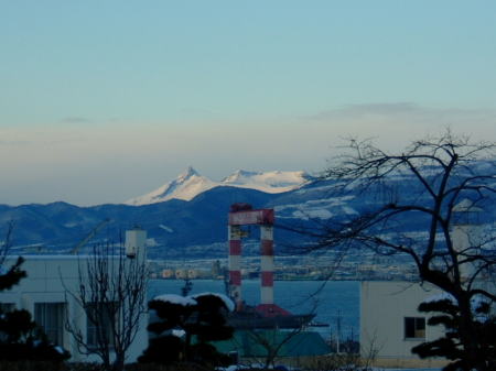 函館から見る駒ヶ岳