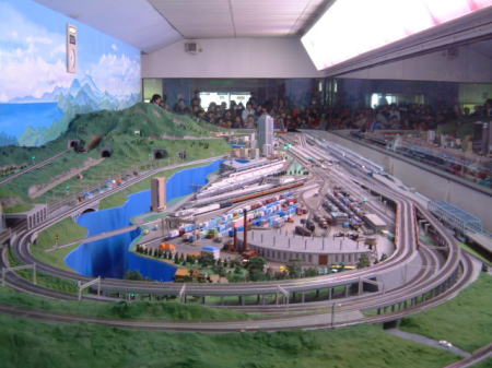 交通博物館 その３/模型鉄道ジオラマ